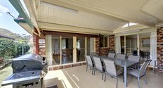 Shoal Bay accommodation: The Bay House Shoal Bay huge five bedroom holiday home with WiFi and Foxtel