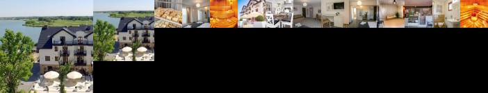 Marina Mielno z widokiem na jezioro