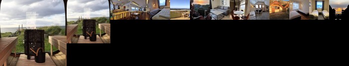 Midnattsol rom og hytter