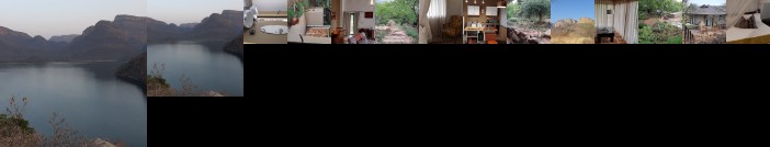 Ukuthula Cottages - luxury bed in the bush'