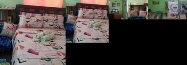 A&J Guesthouse in front of swimming pool