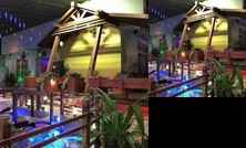 Wooden Water Fall Chalet