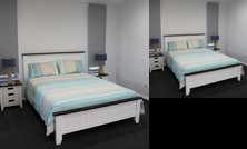 Deep Blue Crescent Head