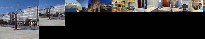 Centro y playa A Coruna