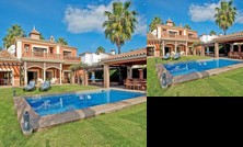 Holiday villa with 5 bedrooms private pool Nueva Andalucia Marbella