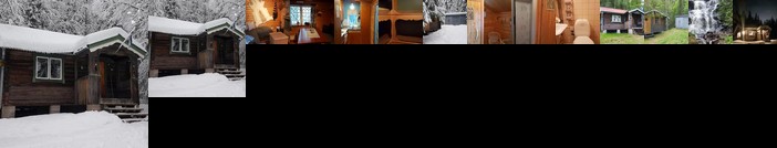 Liten timmerstuga i Salen