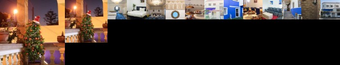 Blue And White House