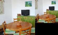 Studio in Montchavin With Wonderful Mountain View Furnished Garden and Wifi - 8 km From the Slopes
