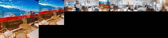 Wonderful terrace mountains and lake view