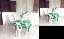 Apartment With one Bedroom in Petit Canal With Enclosed Garden and Wifi - 8 km From the Beach