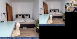 Stadtperle am platschernden Wasser