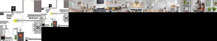 Design Apartment 60qm naehe Uni Bhf Zoo mit WLAN und Netflix