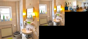 Ferienwohnung in Binger Stadtmitte mit Dachterasse