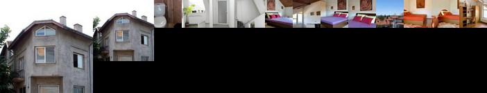 Corner house guest rooms