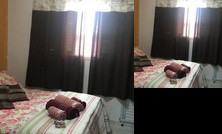 Quarto com ar condicionado em casa compartilhada