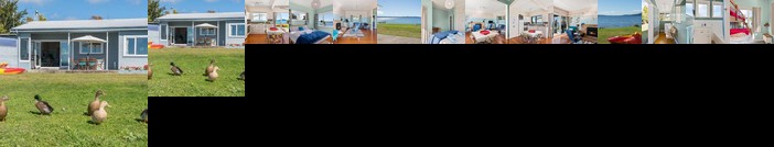 Blue Cottage on the Lake