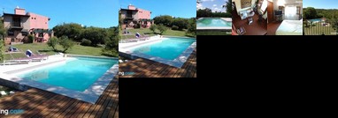 Casa tipo colonial con vistas a las sierras