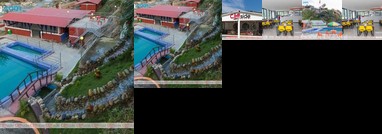 The cliffside resort