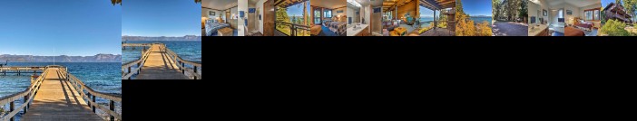 Waterfront Tahoe City Home w/Decks+Stunning Views