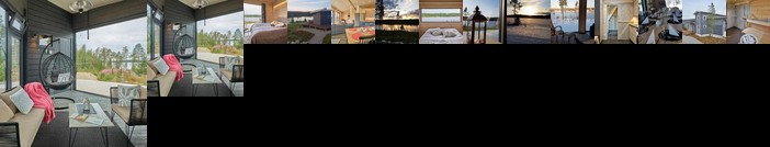 Huvila eraemaajaerven rannalla Taivalkoskella