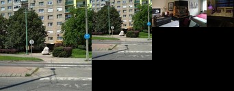 Art deco apartment for 4