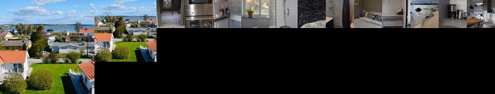 Tva gaesthus vid hav och strand