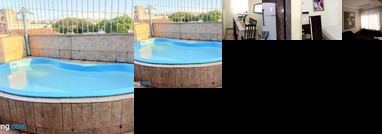 Quartos em casa com Piscina